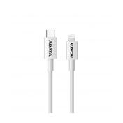 ADATA USB-C - Lightning PD 30W 1m fehér