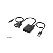 AKASA VGA to HDMI with Audio Cable