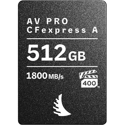 ANGELBIRD CFEXPRESS 4.0 TYPE A, VPG400, 8K+ RAW, R1800/W1650 (TYPE A | 4.0) 512GB