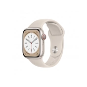 APPLE Watch Series 8 41mm GPS csillagfény alumíniumtok, csillagfény sportszíj