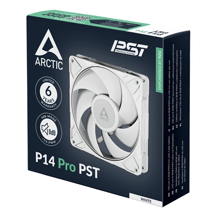 ARCTIC P14 Pro PST (White)