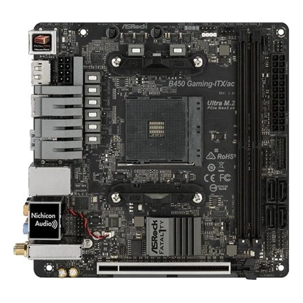 ASROCK Fatal1ty B450 Gaming-ITX/ac