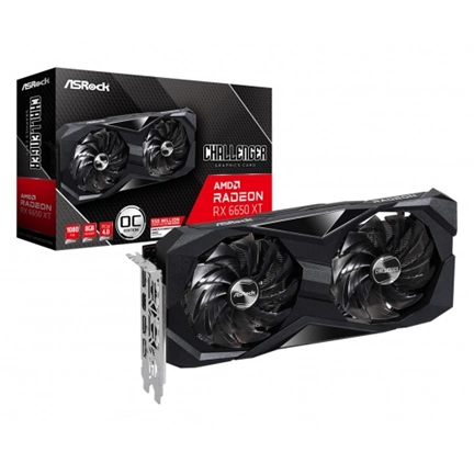 ASROCK Radeon RX 6650 XT Challenger D 8G OC