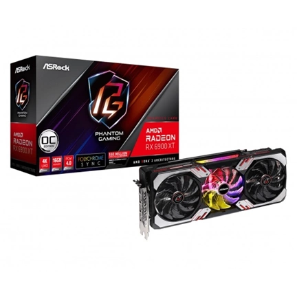 ASROCK Radeon RX 6900 XT Phantom Gaming D 16G OC