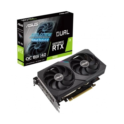 ASUS Dual GeForce RTX 3050 OC Edition 8GB GDDR6