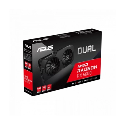 ASUS Dual Radeon RX 6600 V2 8GB GDDR6