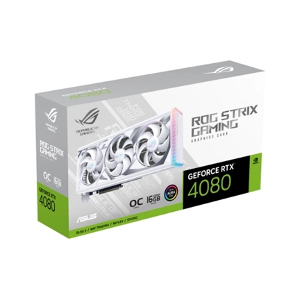 ASUS ROG Strix GeForce RTX 4080 OC Edition 16GB GDDR6X White