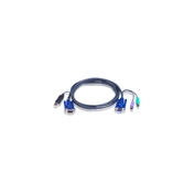 ATEN CONSOLE Kábel PS/2 sw.- USB KVM 3m