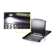 ATEN KVM Switch 8PC LCD 17" CL1008M