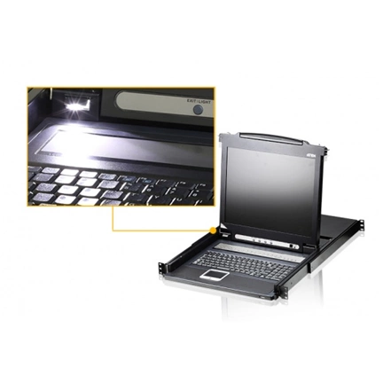 ATEN KVM Switch 8PC LCD 17" CL1008M