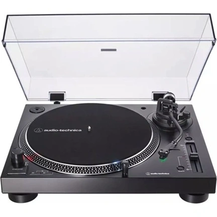 AUDIO TECHNIKA AT-LP120XUSBBK (USB, Analog) direkt hajtású lemezjátszó