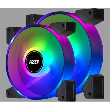 AZZA 120mm HURRICANE II DIGITAL RGB DUALRING