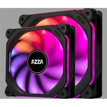 AZZA 140mm Prisma Digital RGB Square Fan