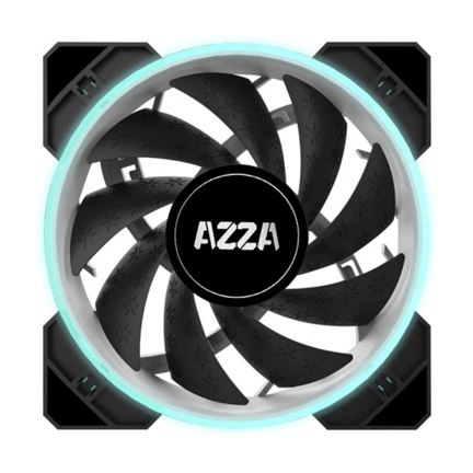 AZZA Hurricane Ventillátor RGB 12cm