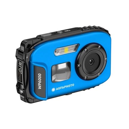 AgfaPhoto WP6000 vízálló kompakt digitális fényképezőgép, kék