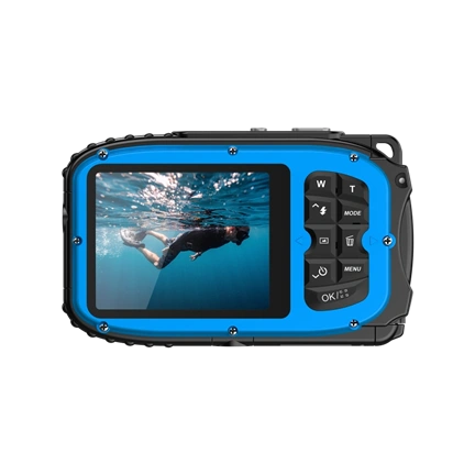 AgfaPhoto WP6000 vízálló kompakt digitális fényképezőgép, kék