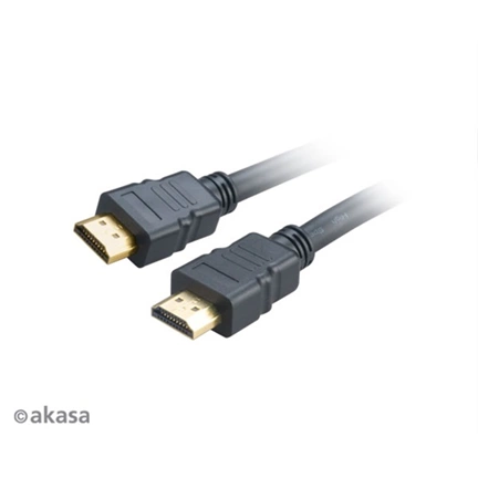 Akasa HDMI High Speed w/Ethernet 2m fekete