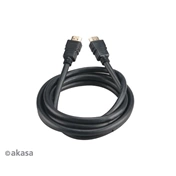 Akasa HDMI High Speed w/Ethernet 2m fekete