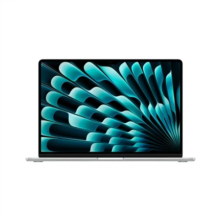 Apple MacBook Air notebook 15,3" M5 (10 magos CPU, 10 magos GPU), 24GB, 1TB SSD – ezüst