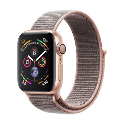 Apple Watch 4 40mm arany rózsakvarc sportpánttal