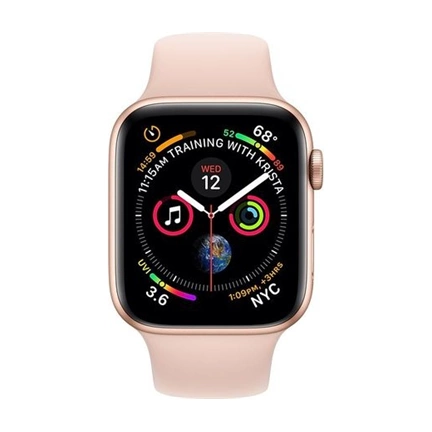 Apple Watch 4 40mm arany rózsakvarc sportszíjjal