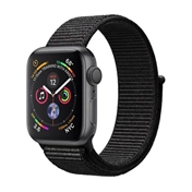 Apple Watch 4 40mm asztroszürke fekete sportpánttal