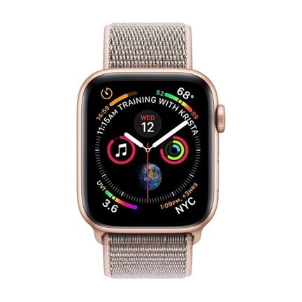Apple Watch 4 44mm arany rózsakvarc sportpánttal