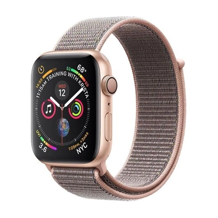 Apple Watch 4 44mm arany rózsakvarc sportpánttal