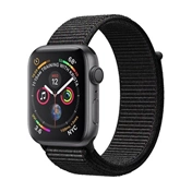 Apple Watch 4 44mm asztroszürke fekete sportpánttal