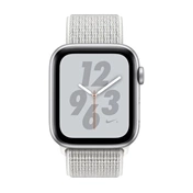 Apple Watch 4 Nike+ 40mm ezüst sportpánttal