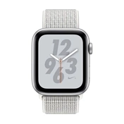 Apple Watch 4 Nike+ 44mm ezüst sportpánttal