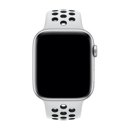 Apple Watch 4 Nike+ 44mm ezüst sportszíjjal
