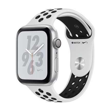 Apple Watch 4 Nike+ 44mm ezüst sportszíjjal