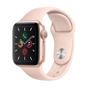 Apple Watch S5 40mm Arany aluminumtok Rózsakvarc sportpánt