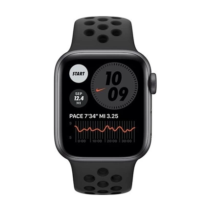 Apple Watch Series 6 Nike GPS + Cellular 40mm asztroszürke aluminium tok antracit/fekete sport szíjjal Apple Watch Series 6 Nike GPS + Cellular 40mm asztroszürke aluminium tok antracit/fekete sport szíjjal