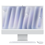 Apple iMac 24"4,5K Retina Nanotexturált/M4 chip 10 magos CPU és GPU/16GB/256GB SSD/ezüst All-in-One asztali számítógép