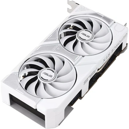 Asus Dual GeForce RTX 5060 OC Edition 8GB GDDR7 WHITE videokártya
