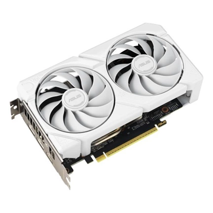 Asus Dual Radeon RX 9060 XT White Edition 16GB GDDR6 videokártya
