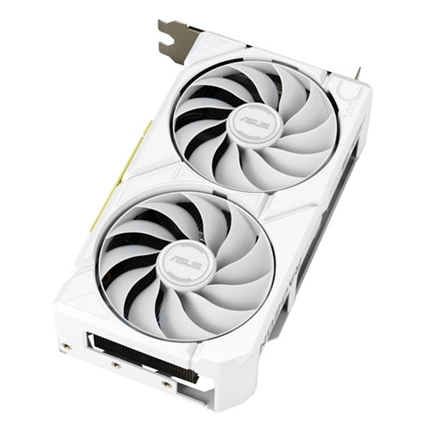 Asus Dual Radeon RX 9060 XT White Edition 16GB GDDR6 videokártya