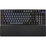 Asus ROG Azoth 96 HE billentyűzet - 96% mechanikus (ROG HFX V2), Bt/2,4GHz/USB, magyar kiosztás