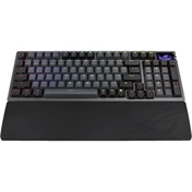 Asus ROG Azoth 96 HE billentyűzet - 96% mechanikus (ROG HFX V2), Bt/2,4GHz/USB, magyar kiosztás