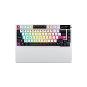 Asus ROG Azoth X billentyűzet - 75% mechanikus Bt/2,4GHz/USB, angol (US) kiosztás