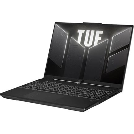 Asus TUF Gaming F16 (2024) notebook 16" WQXGA 165Hz, i7-13650HX, 16GB, 1TB SSD, RTX 4060 8GB, nincs OS, Mecha Grey Asus TUF Gaming F16 (2024) notebook 16" WQXGA 165Hz, i7-13650HX, 16GB, 1TB SSD, RTX 4060 8GB, nincs OS, Mecha Grey