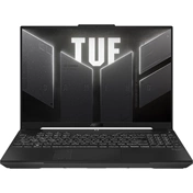 Asus TUF Gaming F16 (2024) notebook 16" WQXGA 165Hz, i7-13650HX, 16GB, 1TB SSD, RTX 4060 8GB, nincs OS, Mecha Grey Asus TUF Gaming F16 (2024) notebook 16" WQXGA 165Hz, i7-13650HX, 16GB, 1TB SSD, RTX 4060 8GB, nincs OS, Mecha Grey