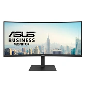 Asus VA34VCPSR dokkoló monitor 34" UWQHD ívelt 1500R USB-C PD 96W, USB hub, RJ45