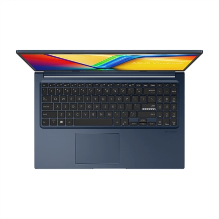 Asus Vivobook 15 (X1504) notebook 15,6" FHD, Intel Core i3-1315U, 8GB, 512GB SSD, Windows 11 Home, csendes kék Asus Vivobook 15 (X1504) notebook 15,6" FHD, Intel Core i3-1315U, 8GB, 512GB SSD, Windows 11 Home, csendes kék