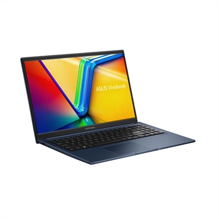 Asus Vivobook 15 (X1504) notebook 15,6" FHD, Intel Core i3-1315U, 8GB, 512GB SSD, Windows 11 Home, csendes kék Asus Vivobook 15 (X1504) notebook 15,6" FHD, Intel Core i3-1315U, 8GB, 512GB SSD, Windows 11 Home, csendes kék