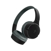 BELKIN SoundForm Mini Wireless On-Ear Headphones for Kids - Black