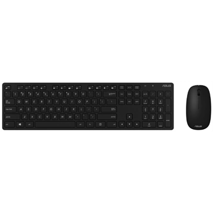 BILL ASUS Desktop W5000 - Vezeték nélküli billentyűzet és egér - HU - Fekete / új