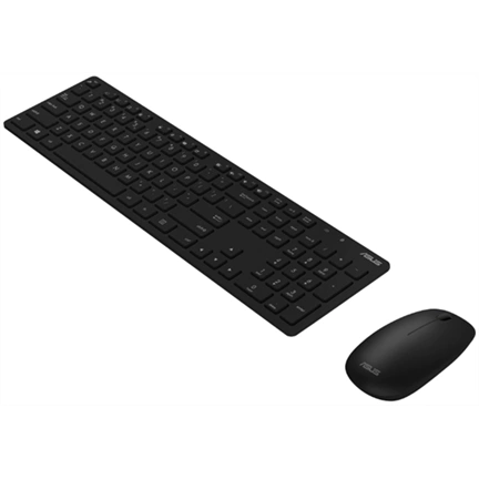 BILL ASUS Desktop W5000 - Vezeték nélküli billentyűzet és egér - HU - Fekete / új